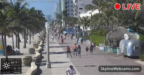 webcam hollywood beach|Hollywood Florida Beach Cam